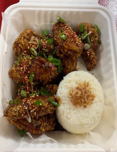 chicken wings by Expat Asia restaurant