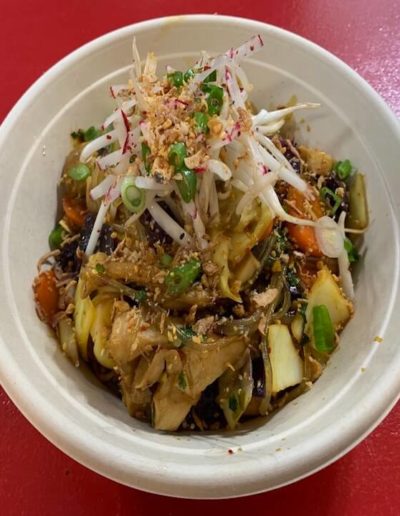 Singapore fried noodles by Expat Asia restaurant