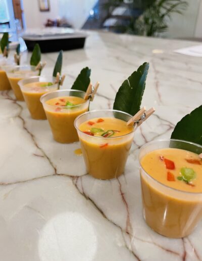 Expat Asia Catering in Calgary Soup Shot