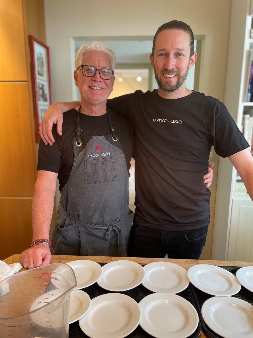 Jeff and Joel Matthews of ExpatAsia catering services in Calgary